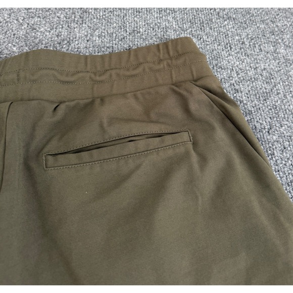 BYLT Olive Green Jogger Sweatpants Athletic Lounge Tapered Fit Mens Size Medium - Picture 12 of 15